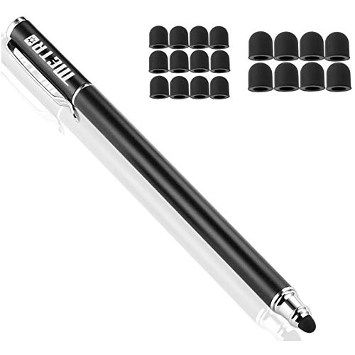 METRO 2 in 1 Premium Eingabestift Touchstift Stylus (Silber/Schwarz/Rosen-Gold) von Metro