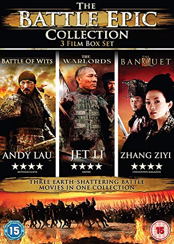 The Battle Epic 3 Disc Collection (The Warlords, The Banquet & Battle of Wits) [DVD] von Metrodome Group