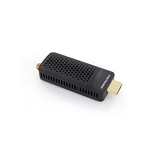 Metronic 441625 Tuner Receiver DVB-T DVB-T, unterstützt DVB-T2 Dongle Stick Compact, HEVC, EPG, Full HD 1080p, HDMI, USB 2.0, SOS-Taste, Multi-Repeater-Empfang von Metronic
