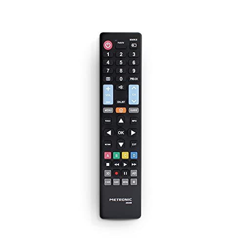Metronic 495340 Universal-Fernbedienung für Samsung Fernseher, Schwarz Metronic 495340 Universal-Fernbedienung für Samsung Fernseher, Schwarz von Metronic