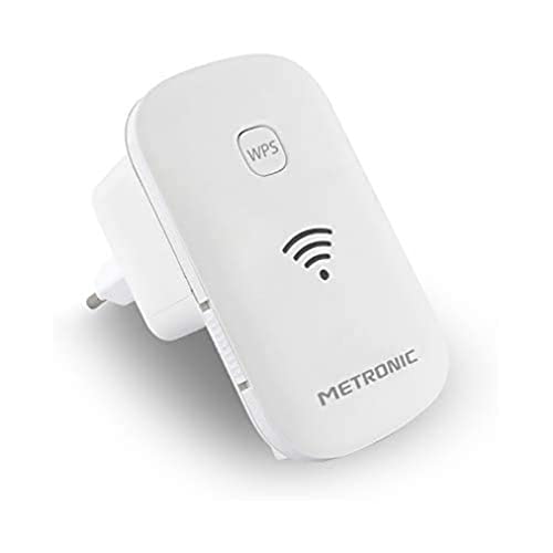 Metronic 495437 WLAN-Repeater, 300 Mbps mit EIN-/Ausschalter von Metronic