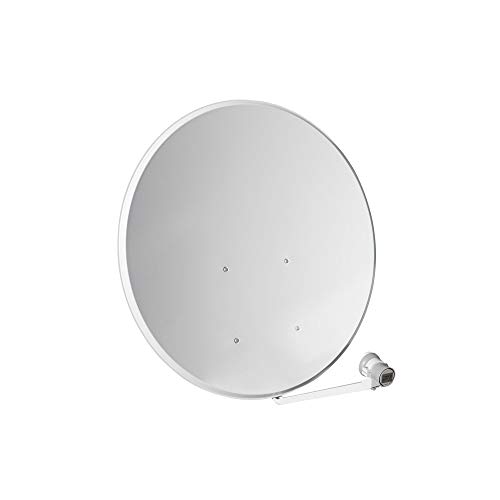 Metronic 498550 Athena 120 Digitales Set mit UniversalLNB + Parabolantenne aus Stahl, 120 cm, Weiß Metronic 498550 Athena 120 Digitales Set mit UniversalLNB + Parabolantenne aus Stahl, 120 cm, Weiß von Metronic