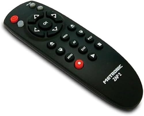 Metronic TCDE ZAP2 TV/TNT Universal-Fernbedienung, Schwarz Metronic TCDE ZAP2 TV/TNT Universal-Fernbedienung, Schwarz von Metronic
