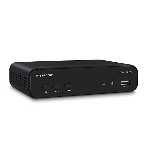 Metronic TNT Zapbox HD-So.3 Decoder mit USB-Port, Schwarz Metronic TNT Zapbox HD-So.3 Decoder mit USB-Port, Schwarz von Metronic