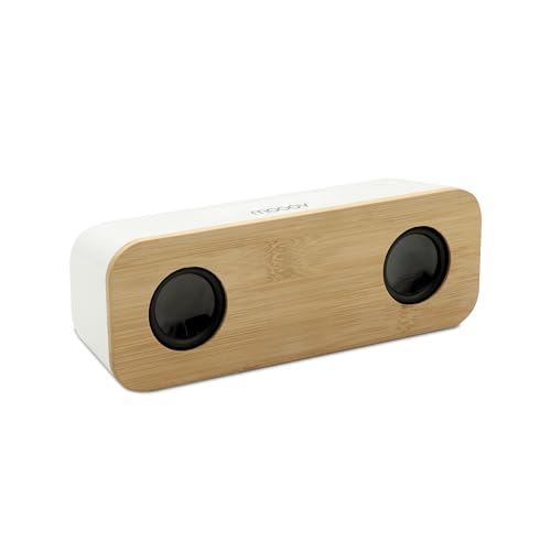 mooov 477351 Tragbarer Lautsprecher, Bambus, Bluetooth, kabellos, Stereo, 10 W mooov 477351 Tragbarer Lautsprecher, Bambus, Bluetooth, kabellos, Stereo, 10 W von mooov
