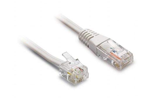 Metronic Verbindungskabel (RJ-45 auf RJ-11, 3 m, weiß von Metronic