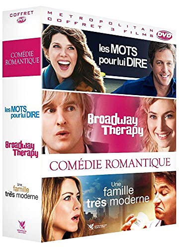 Coffret comédie romantique 3 films : les mots pour lui dire ; broadway therapy ; une famille très moderne [FR Import] von Metropolitan Video