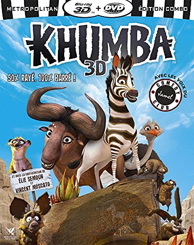 Khumba [Combo Blu-ray 3D + Blu-ray + DVD] von Metropolitan Video