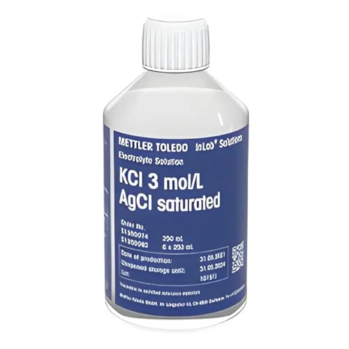 Mettler-Toledo 3 mol/L KCL Elektrolyt Lösungen, 250ml Volumen von Mettler-Toledo