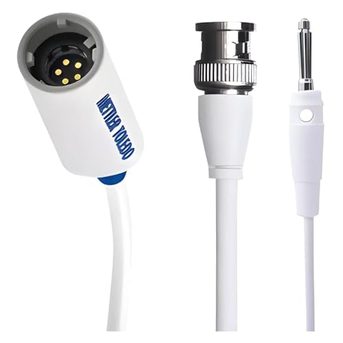 Mettler-Toledo InLab Isoliertes Sensorkabel, Weiß, MultiPin-BNC/4mm, 1.2m Länge von Mettler-Toledo