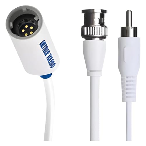 Mettler-Toledo InLab Isoliertes Sensorkabel, Weiß, MultiPin-BNC/RCA, 3m Länge von Mettler-Toledo