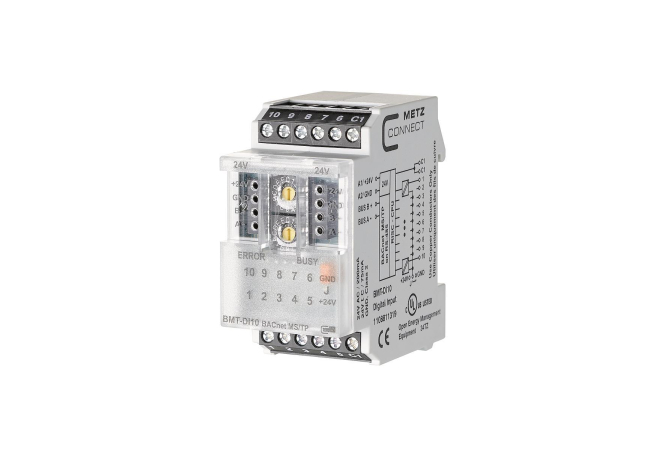 Metz BMT-DI10 BACnet MS/TP 1108811319 10DI I/O-Modul Metz BMT-DI10 BACnet MS/TP 1108811319 10DI I/O-Modul von Metz Connect GmbH
