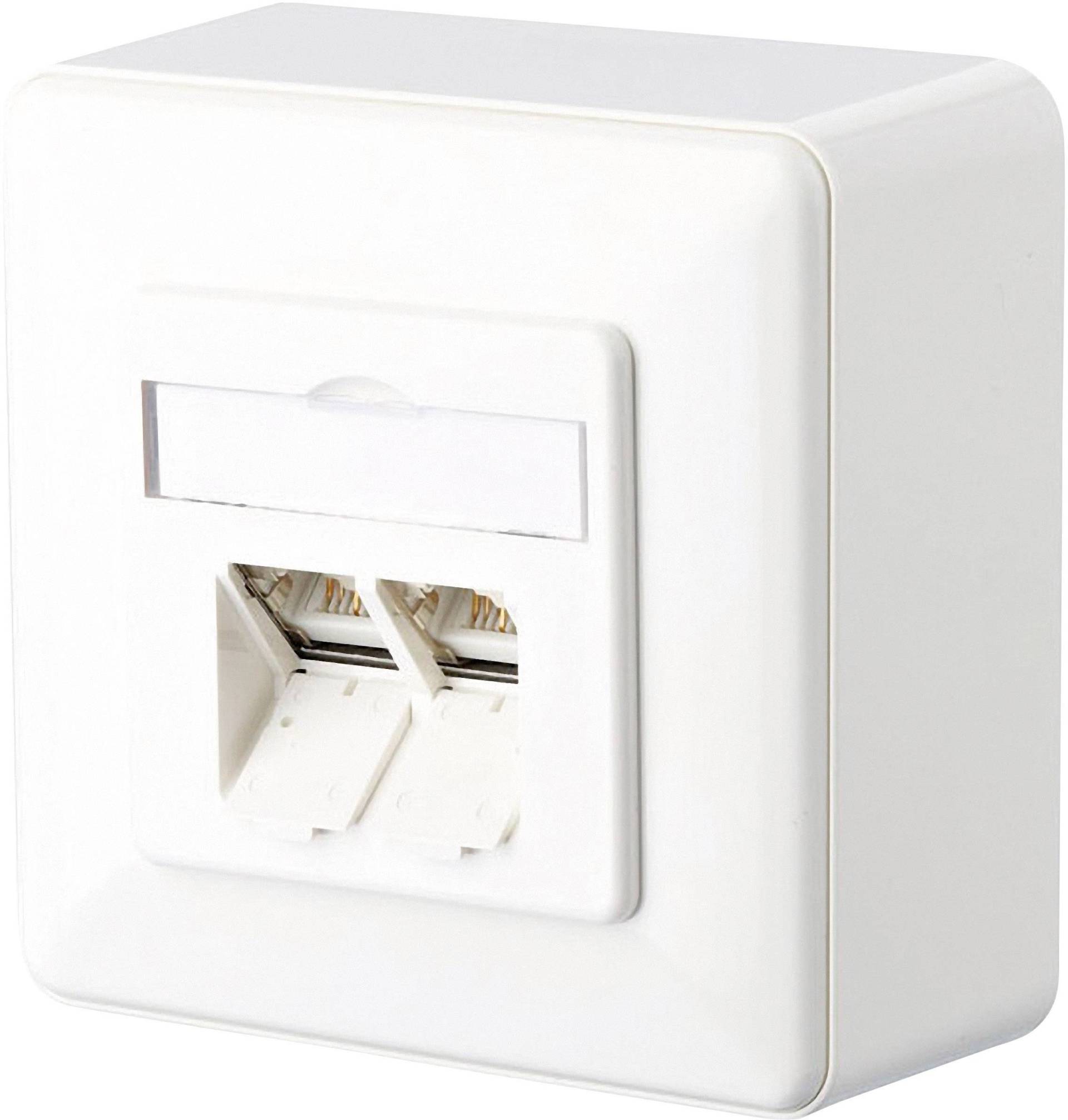Metz Dat-Dose E-Dat C6 8/8(8) AP rw Cat6 RAL 9010 1307380002-I von Metz Connect GmbH