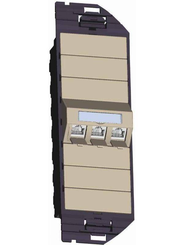 Metz E-DAT Subway 3x8(8) 1309310301-E GB3 Cat6 RAL 1013 von Metz Connect GmbH