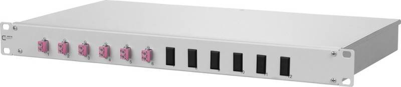 Metz OpDAT fix 6xLC-D OM4 1502577506-F Keramik erikaviolett 19z 1HE Spleißbox von Metz Connect GmbH