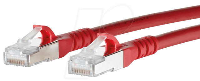 BTR 130845B066-E - Patchkabel RJ45 Cat.6A S/FTP  20,0 m rot von Metz Connect