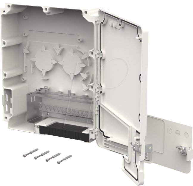 BTR 1503600RJ00E - OpDAT LWL Verteiler, unbestückt, IP54, 12x Modulausschnitt von Metz Connect