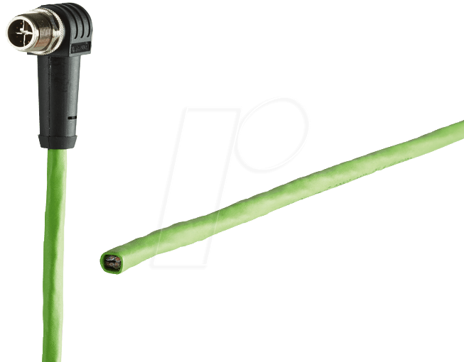M12 ASLG801 - Anschlussleitung M12, 8-pol, 1 m von Metz Connect
