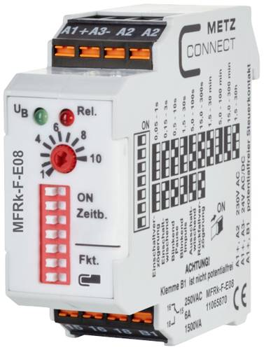 Metz Connect 11065870 MFRk-F-E08 Zeitrelais Multifunktional 230 V/AC 1 St. 1 Wechsler Metz Connect 11065870 MFRk-F-E08 Zeitrelais Multifunktional 230 V/AC 1 St. 1 Wechsler von Metz Connect