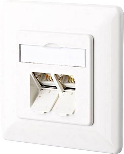 Metz Connect 1307381002-I Netzwerkdose Unterputz Einsatz mit Zentralplatte und Rahmen CAT 6 2 Port R Metz Connect 1307381002-I Netzwerkdose Unterputz Einsatz mit Zentralplatte und Rahmen CAT 6 2 Port R von Metz Connect