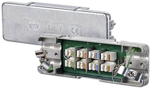 Metz Connect 130863-E Verteiler-Box flexibel: - starr: 0.128-0.325mm² Polzahl (num): 8 1 St. Silber von Metz Connect