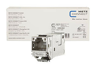 Metz Connect 130910KZ E-DATmodul K-Jack Cat.6A VE=12 (12 Stück) von Metz Connect