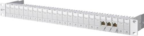 Metz Connect 130920-E 24 Port Netzwerk-Patchpanel 483mm (19 ) CAT 6a 1 HE von Metz Connect