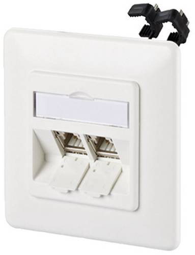 Metz Connect 130B11D21002-E Netzwerkdose Unterputz Einsatz mit Zentralplatte und Rahmen 2 Port Reinw Metz Connect 130B11D21002-E Netzwerkdose Unterputz Einsatz mit Zentralplatte und Rahmen 2 Port Reinw von Metz Connect