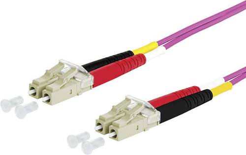 Metz Connect 151S1JOJO20E Glasfaser LWL Anschlusskabel [2x LC-Stecker - 2x LC-Stecker] 50/125 µ Mul von Metz Connect