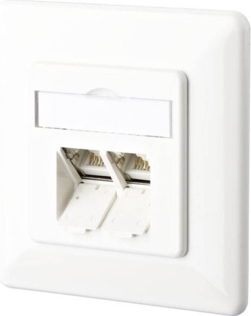 Metz Connect Anschlussdose C6A UP TN EDATC6A-2UP-rws 130C381002-I-90 von Metz Connect