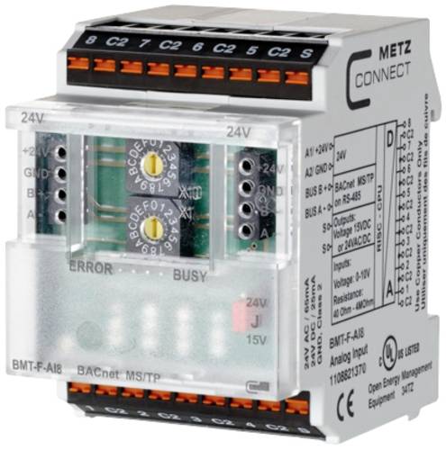 Metz Connect BMT-F-AI8 BACnet MS/TP MS/TP-Modul 24 V/AC, 24 V/DC 65mA Inhalt 1St. von Metz Connect