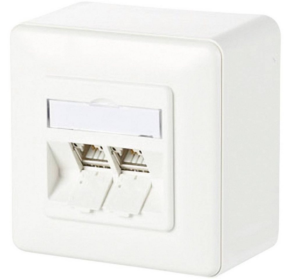 Metz Connect C6Amodul 2 Port 180°M AP Netzwerk-Adapter, Modulfähig Metz Connect C6Amodul 2 Port 180°M AP Netzwerk-Adapter, Modulfähig von Metz Connect