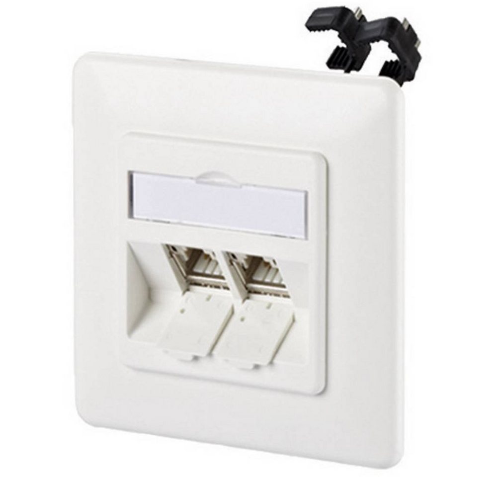 Metz Connect C6Amodul 2 Port 180°M UP Netzwerk-Adapter Metz Connect C6Amodul 2 Port 180°M UP Netzwerk-Adapter von Metz Connect