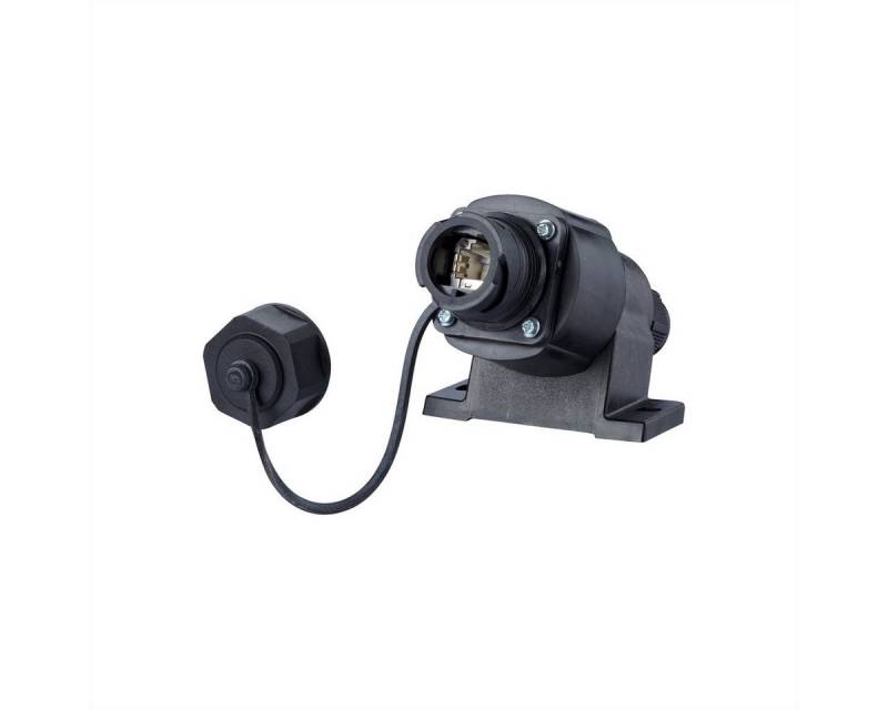 Metz Connect E-DAT Industry IP67 V1 AP + RJ45 field jack insert Cat.6 Class EA Netzwerk-Panel (T568B) von Metz Connect