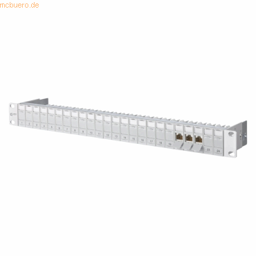 Metz Connect E-DAT modul 24x8(8) Patchfeld Cat.6A von Metz Connect