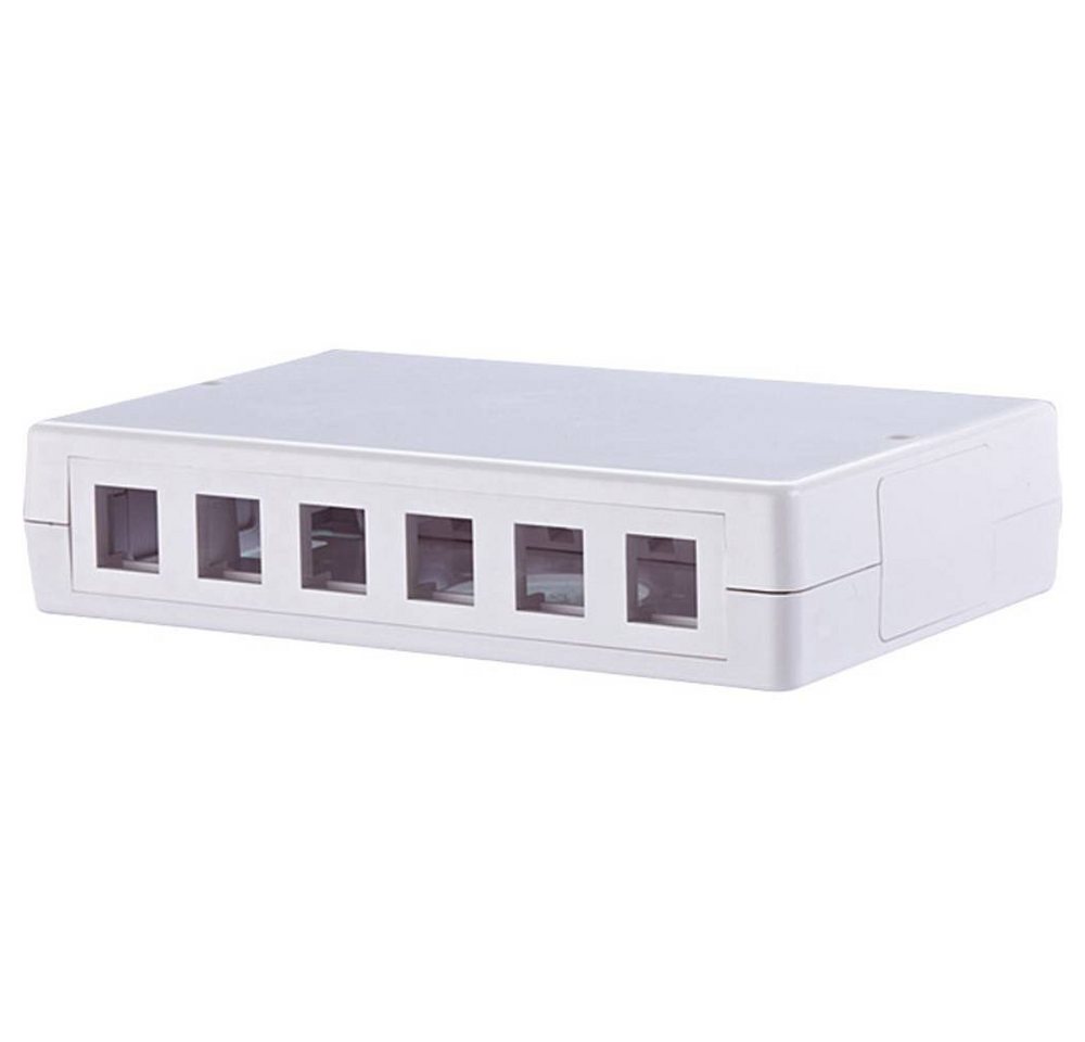 Metz Connect Keystone Anschlussdose AP 6/12 Port unbestück Netzwerk-Patch-Panel Metz Connect Keystone Anschlussdose AP 6/12 Port unbestück Netzwerk-Patch-Panel von Metz Connect