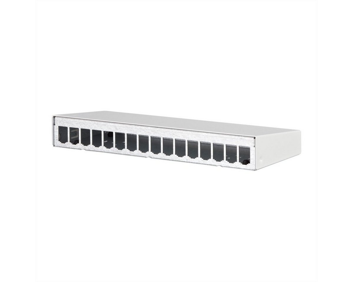 Metz Connect Modul AP-Gehäuse 16 Port reinweiß RAL9010 Netzwerk-Panel Metz Connect Modul AP-Gehäuse 16 Port reinweiß RAL9010 Netzwerk-Panel von Metz Connect