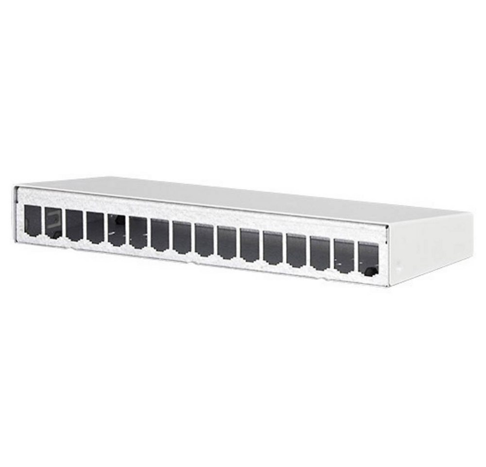 Metz Connect Modul AP-Gehäuse 16 Porunbestückt Netzwerk-Patch-Panel Metz Connect Modul AP-Gehäuse 16 Porunbestückt Netzwerk-Patch-Panel von Metz Connect