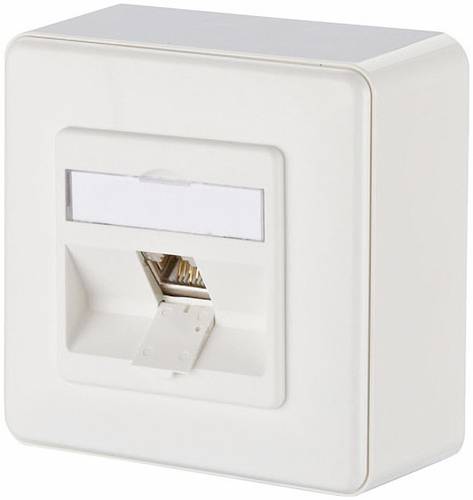 Metz Connect Netzwerkdose Aufputz CAT 6 1 Port Reinweiß Metz Connect Netzwerkdose Aufputz CAT 6 1 Port Reinweiß von Metz Connect
