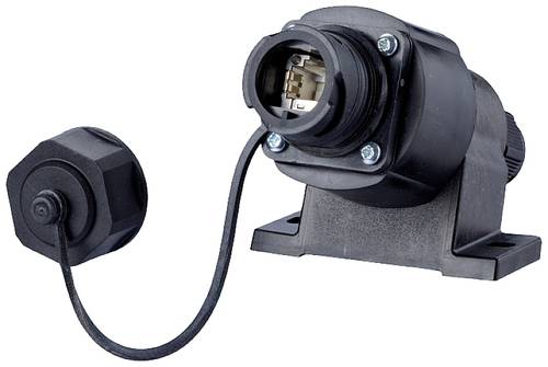 Metz Connect Netzwerkdose Aufputz CAT 6a 1 Port Schwarz von Metz Connect