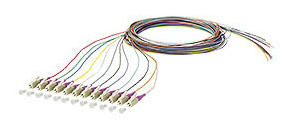 Metz Connect OpDAT Pigtail LC-PC OM4 0,9mm 12Frb 2,0m (12 Stück) von Metz Connect