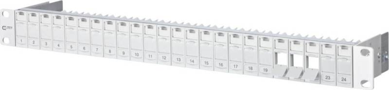 Metz Connect Patchfeld modul 24Port TN MPP24-7035-leer 130920-00-E-90 von Metz Connect