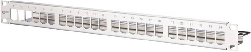Metz Connect Patchfeld modul 24Port TN MPP24-Edst-leer 130921-00-E-90 von Metz Connect