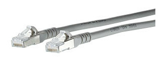 Metz Connect Patchkabel Cat.6A 10G AWG26 grau 1,5m von Metz Connect