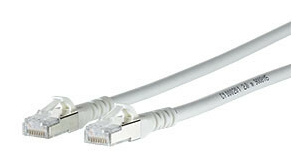 Metz Connect Patchkabel Cat.6A 10G AWG26 weiß 1,5m von Metz Connect