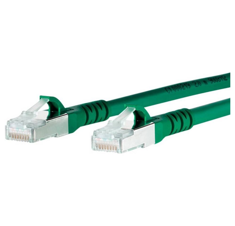 Metz Connect Patchkabel Cat.6A AWG 26 2.0 m LAN-Kabel, mit Rastnasenschutz von Metz Connect