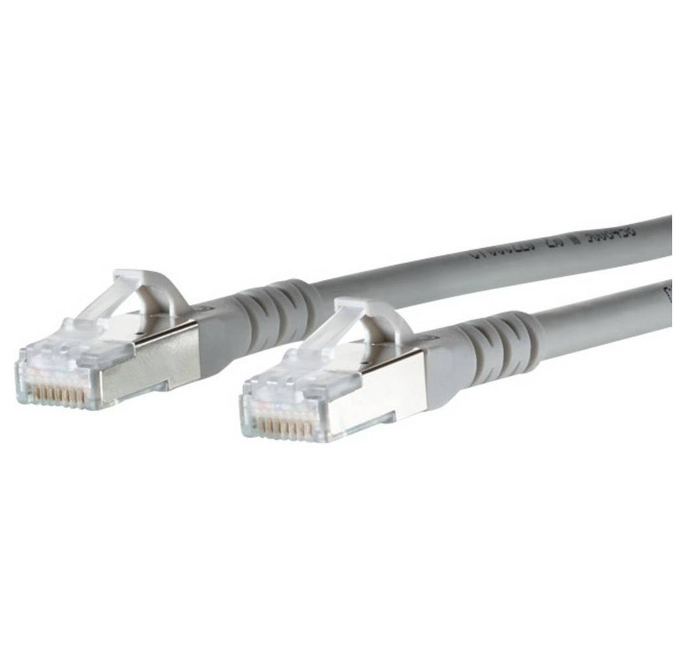 Metz Connect Patchkabel Cat.6A AWG 26 3.0 m LAN-Kabel, (3.00 cm), mit Rastnasenschutz von Metz Connect