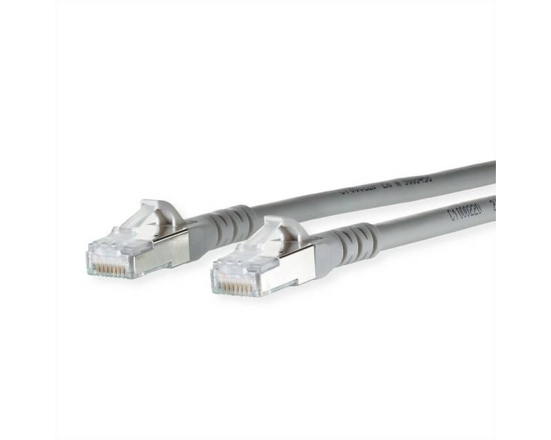 Metz Connect Patchkabel Cat.6A AWG 26 LAN-Kabel, RJ-45 Männlich (Stecker), RJ-45 Männlich (Stecker) (30.0 cm), LSOH von Metz Connect