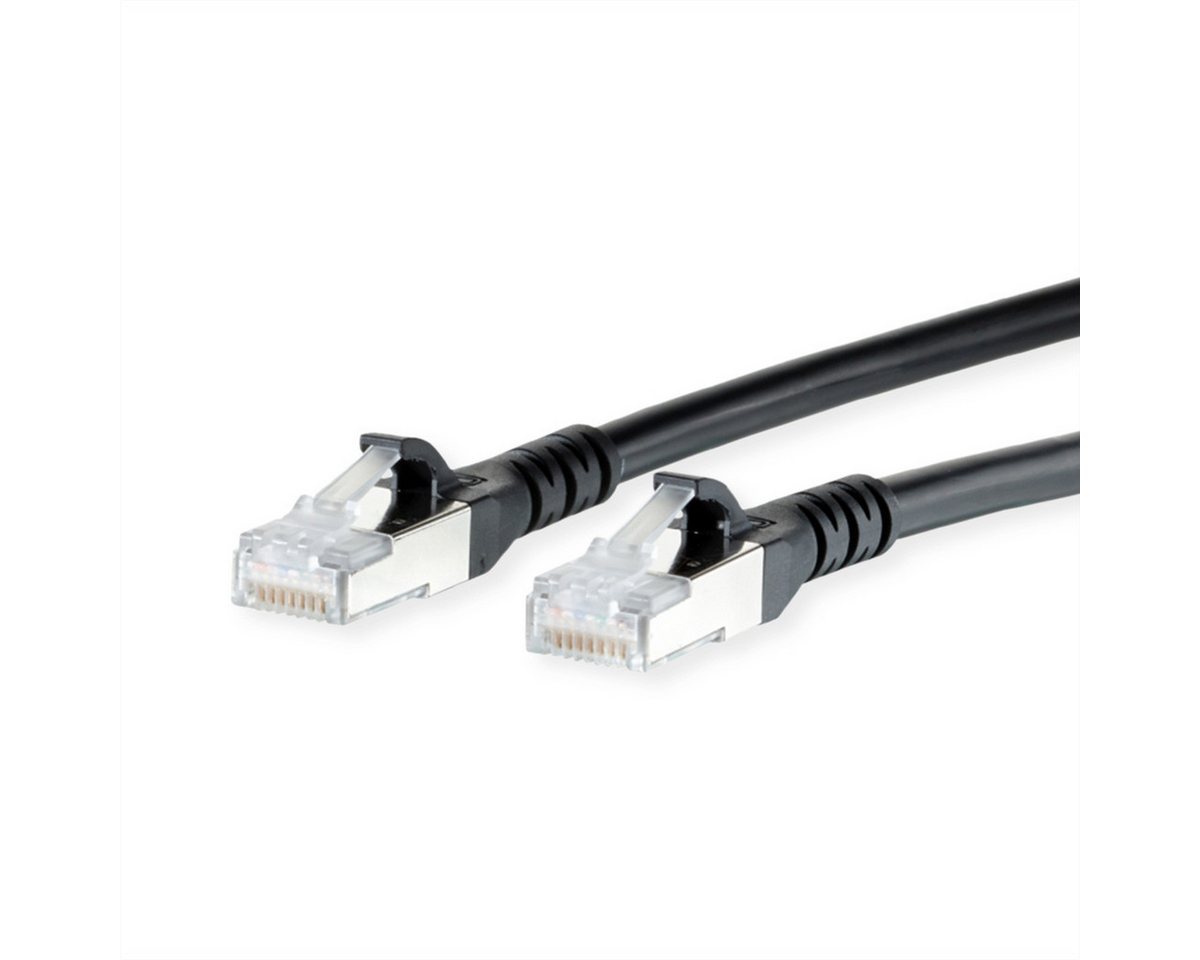 Metz Connect Patchkabel Cat.6A AWG 26 LAN-Kabel, RJ-45 Männlich (Stecker), RJ-45 Männlich (Stecker) (8000.0 cm), LSOH von Metz Connect