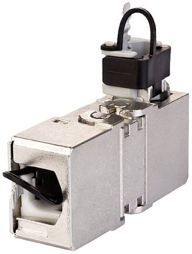 Metz Connect RJ45 Netzwerk Adapter CAT 7a [1x RJ45-Buchse - 1x RJ45-Buchse] Silber von Metz Connect